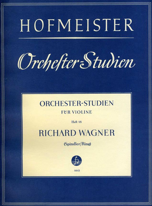 Wagner: Orchestral Studies Book 18 - Walkure