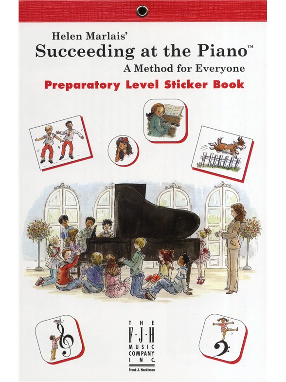 Helen Marlais: Succeeding At The Piano - Preparatory Level Sticker Book