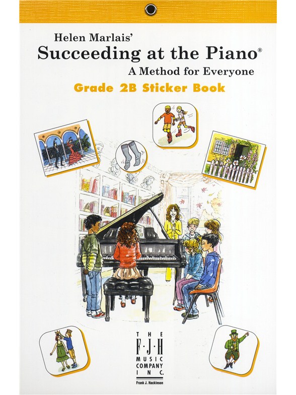 Helen Marlais: Succeeding At The Piano - Grade 2B Sticker Book