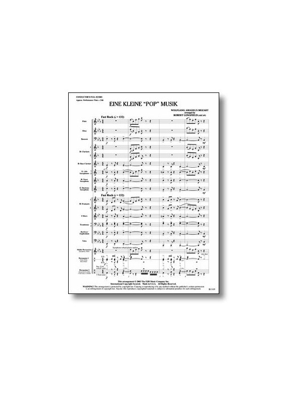 Wolfgang Amadeus Mozart: Eine Kleine Pop Musik (With CD)