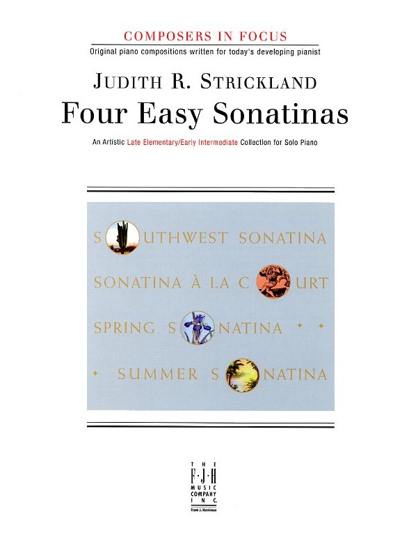 Judith Strickland: Four Easy Sonatinas