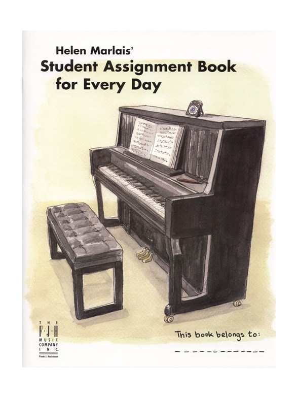 Helen Marlais: Student Assignment Book For Every Day