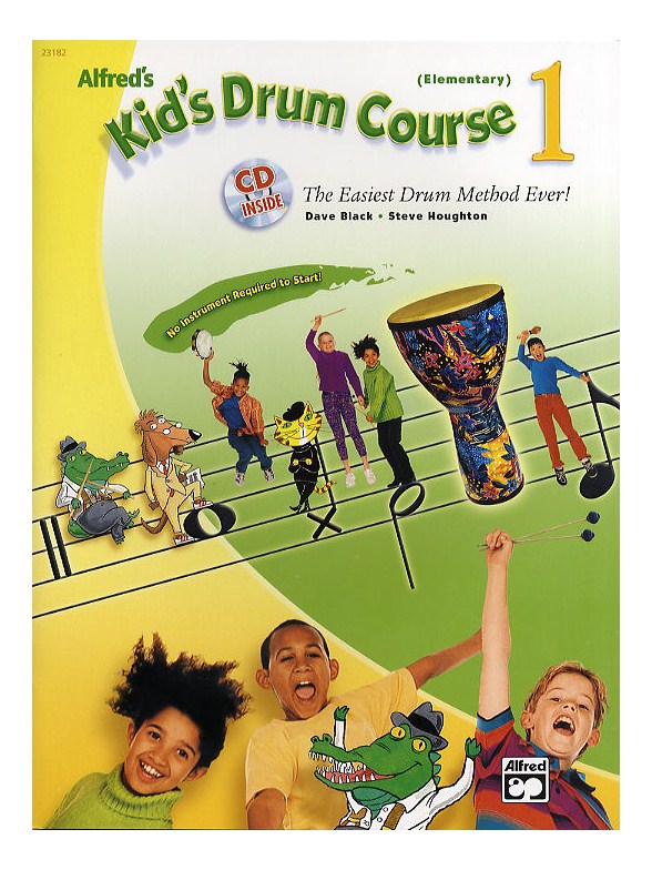 Alfred's Kid's Drum Course 1 (Book/CD)