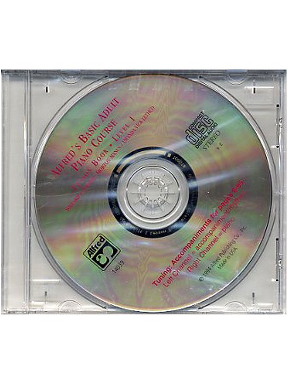 Alfred's Adult Piano Course Lesson Book Level 1 (CD)
