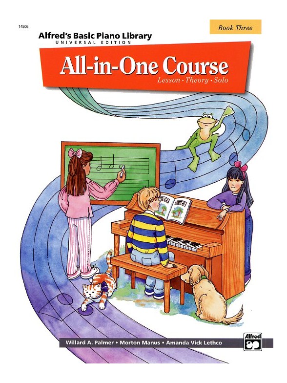 Alfred's Basic Piano Library: All-In-One Course Book 3
