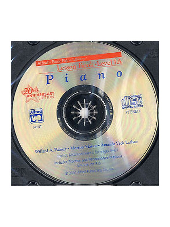 Alfred's Basic Piano Library Lesson Book 1A CD