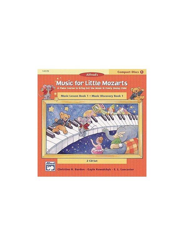 Christine Barden: Music For Little Mozarts - Music Lesson/Music Discovery Book 1 (2 CD Set)