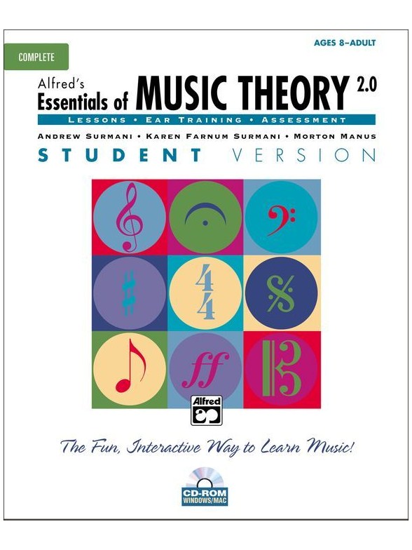 Alfred Essentials Of Music Theory: Student Version - Complete (CD-ROM)
