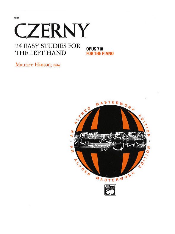 Carl Czerny: Twenty Four Easy Studies For The Left Hand Op.718