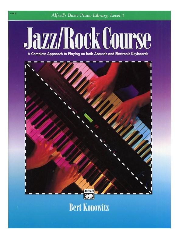Alfred's Basic Piano Library: Jazz/Rock Course Level 1