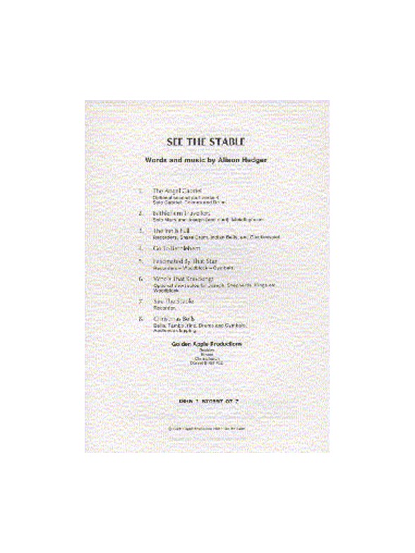 Alison Hedger: See The Stable (Pupil's Book)