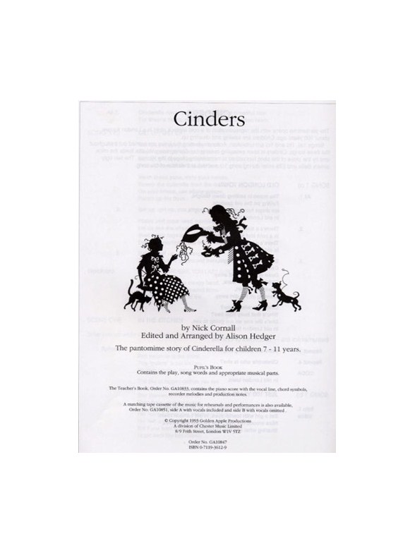 Nick Cornall: Cinders (Pupil's Book)