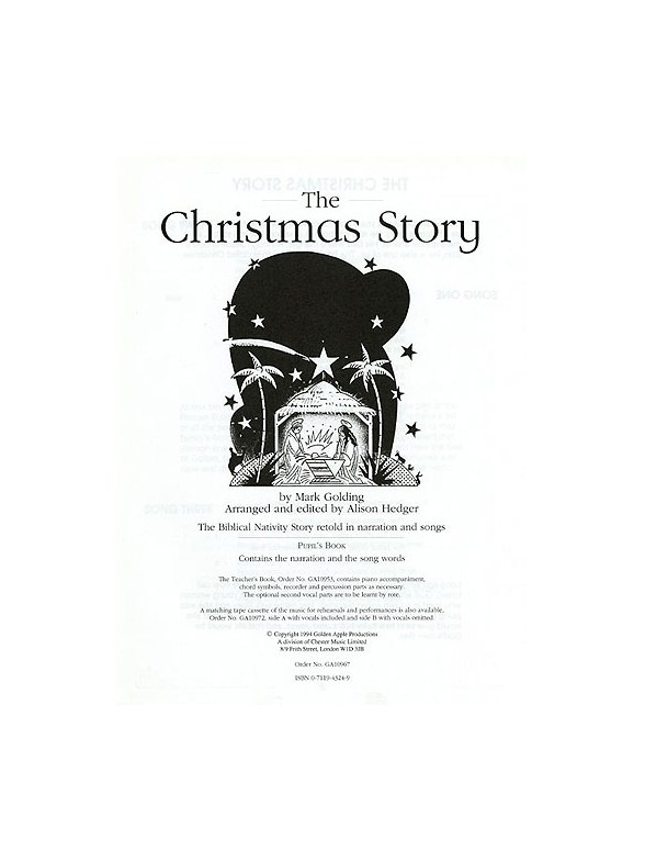 Mark Golding: The Christmas Story (Pupil's Book)