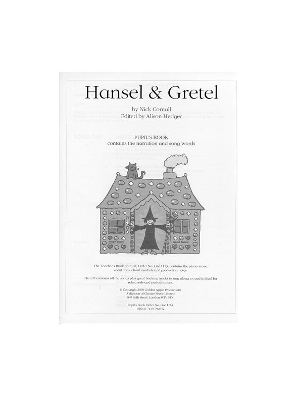 Nick Cornall: Hansel And Gretel (Pupil's Book)