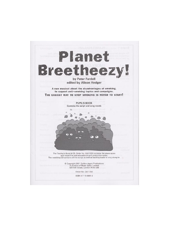 Peter Fardell: Planet Breetheezy! (Pupil's Book)