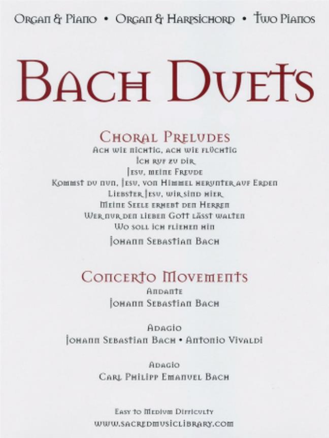 Bach Duets