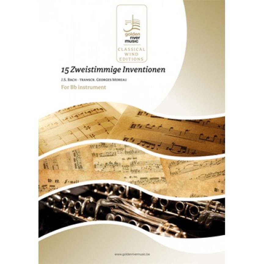 15 Zweistimmige Inventionen - Bb Instrument