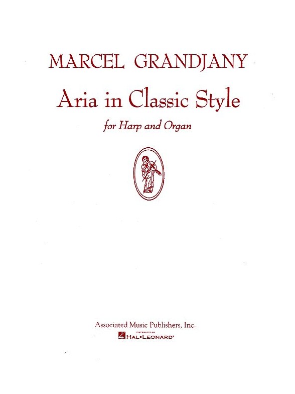 Marcel Grandjany: Aria In Classic Style For Harp And Organ