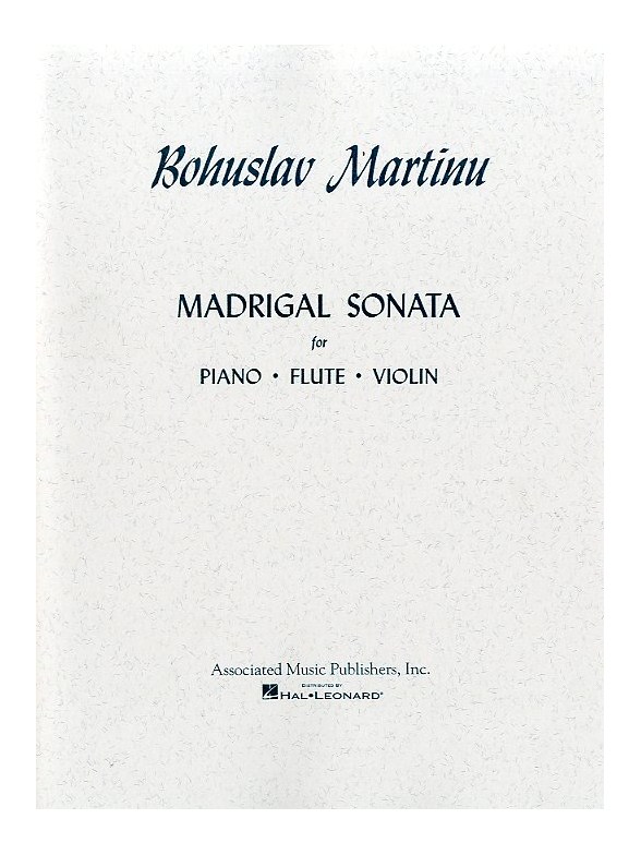 Bohuslav Martinu: Madrigal Sonata (Score/Parts)