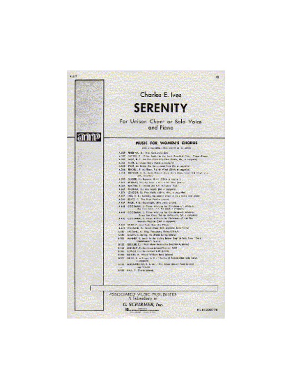 Charles Ives: Serenity