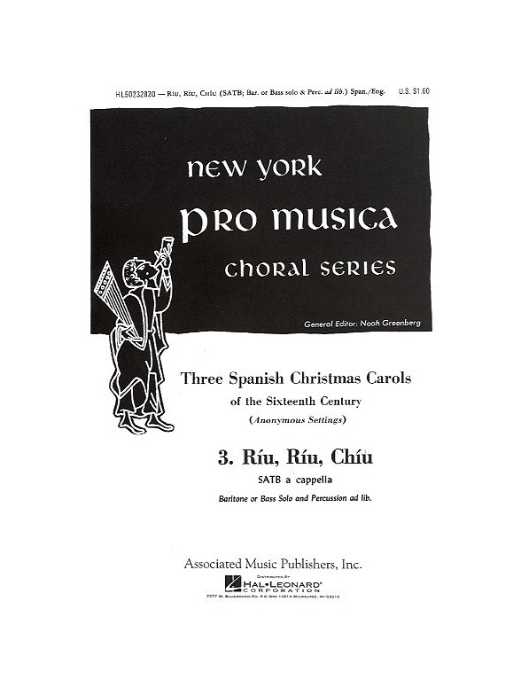 Riu Riu Chiu No.3 From Three Spanish Carols