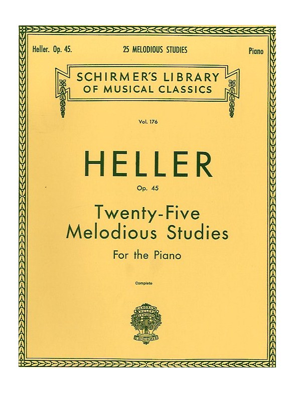 Stephen Heller: Twenty-Five Melodious Studies Op.45 (Complete)