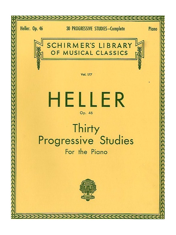 Stephen Heller: Thirty Progressive Studies Op.46 (Complete)
