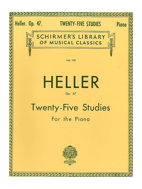 Stephen Heller: Twenty Five Studies For The Piano Op. 47
