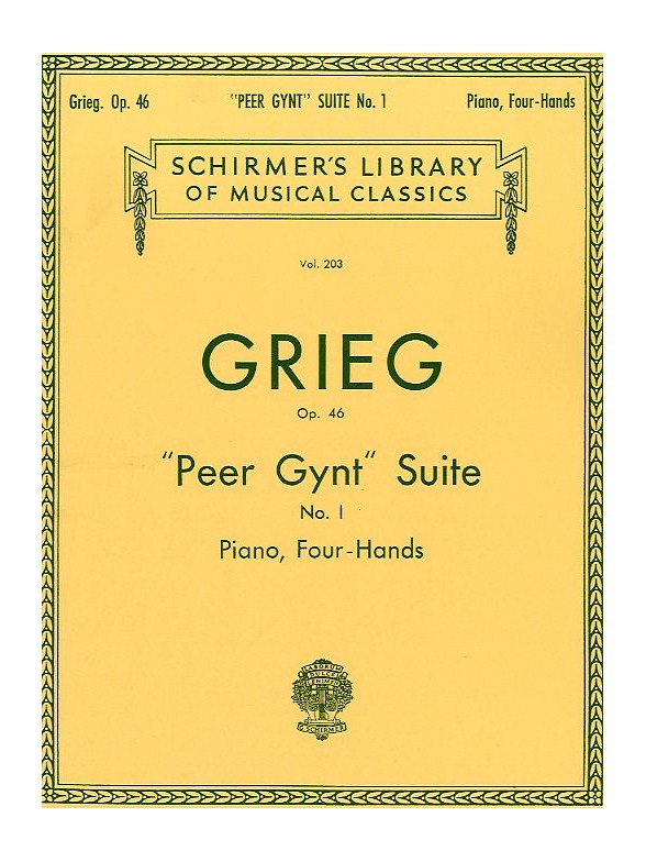 Edvard Grieg: Peer Gynt Suite No. 1 Op. 46 (Piano Duet)