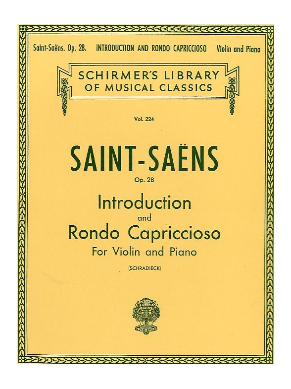 Camille Saint-Saens: Introduction And Rondo Capriccioso Op.28