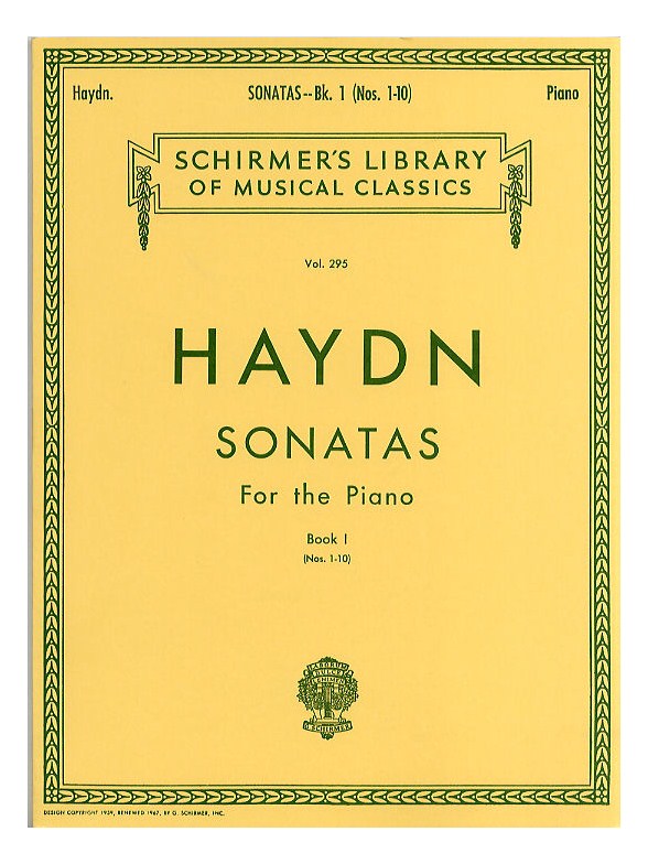 Franz Joseph Haydn: Twenty Piano Sonatas Book 1 (Nos. 1-10)