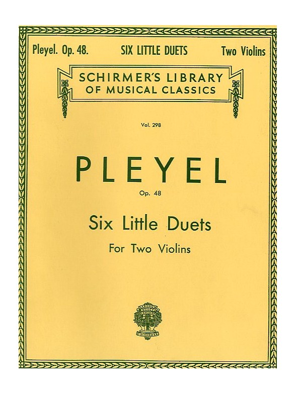 Ignaz Pleyel: Six Little Duets For Two Violins Op. 48
