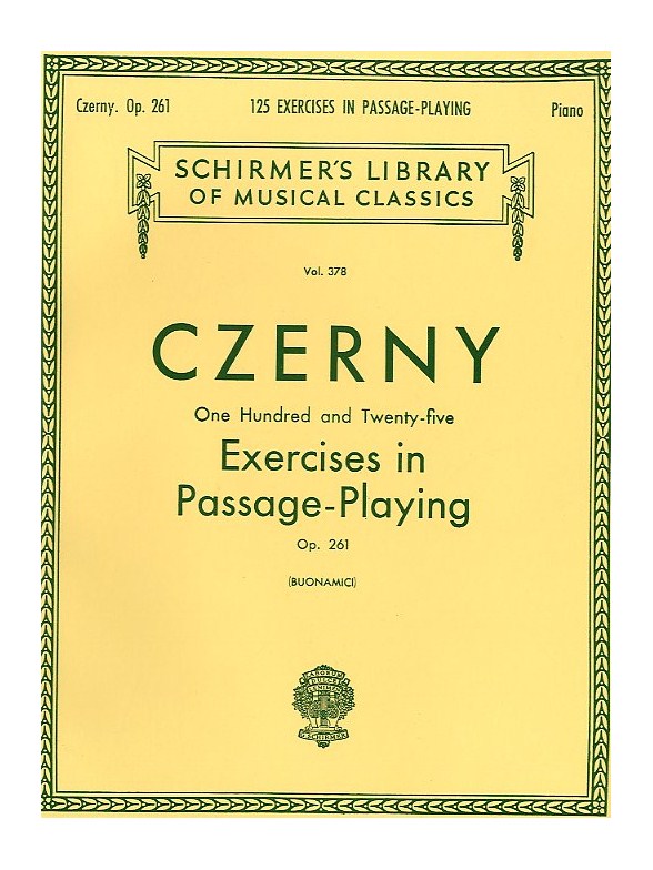 Carl Czerny: 125 Exercises in Passage Playing Op.261