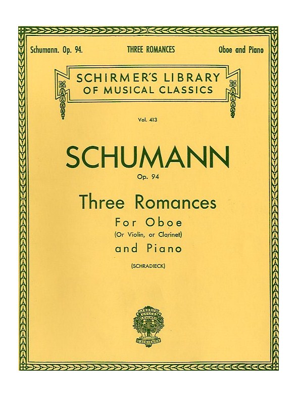 Robert Schumann: Three Romances Op.94