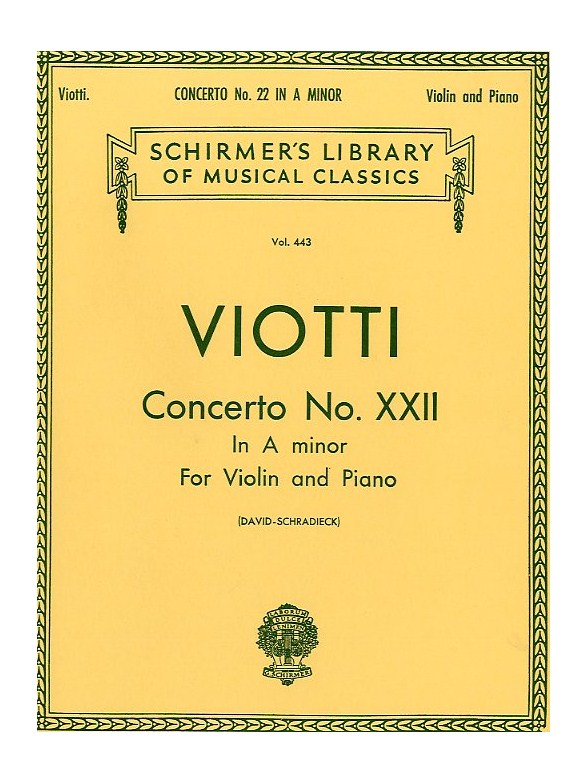 Giovanni Battista Viotti: Concerto No.22 In A Minor