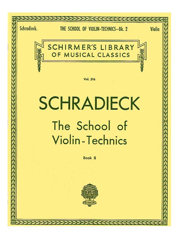 Henry Schradieck: School Of Violin Technics- Book 2 (Double Stops)