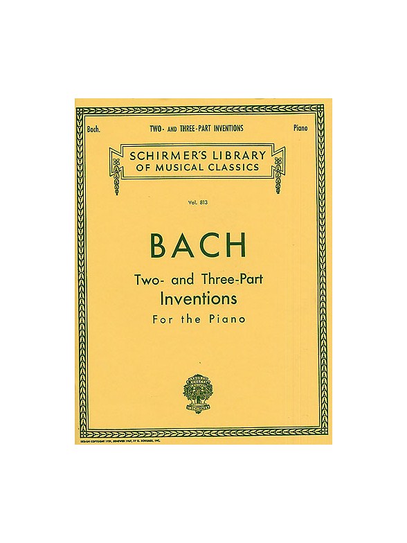 J.S Bach: Fifteen Two And Three-Part Inventions (Czerny)