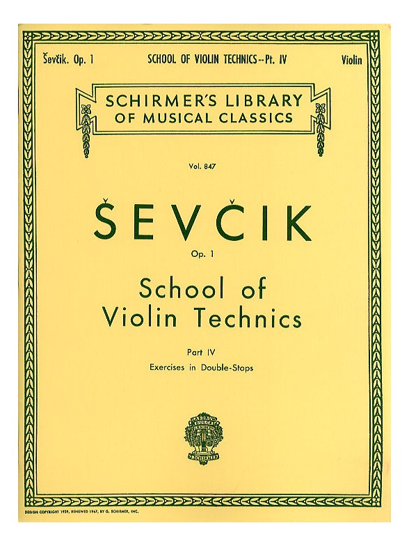 Otakar Sevcik: School Of Violin Technics Op.1 Book 4
