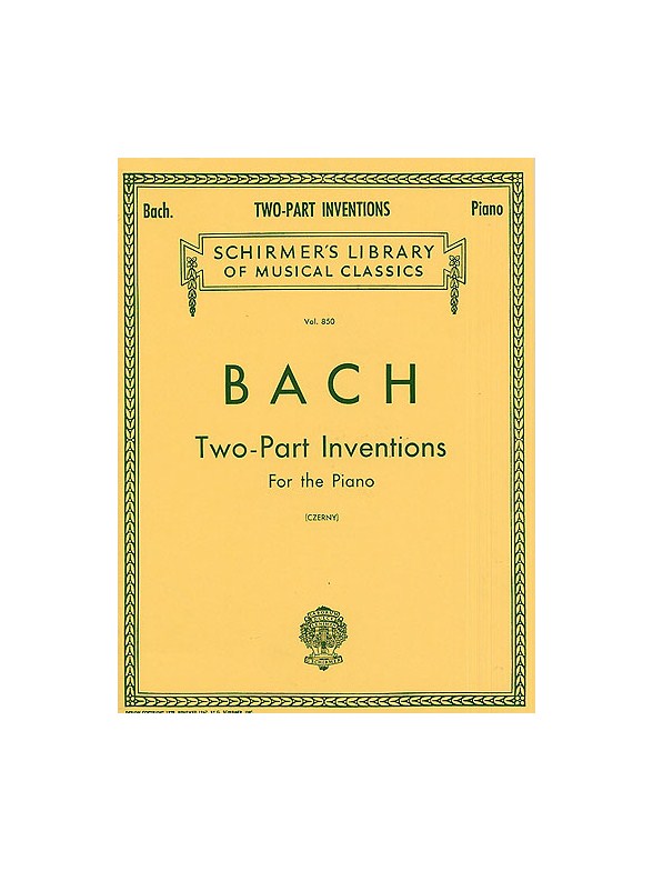 J.S. Bach: Fifteen Two-Part Inventions (Czerny)