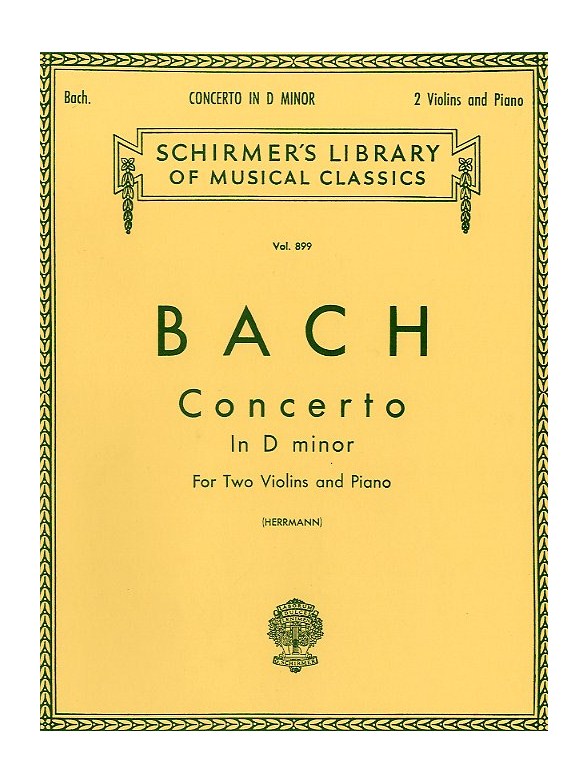 J.S.Bach: Concerto In D Minor For Two Violins And Piano
