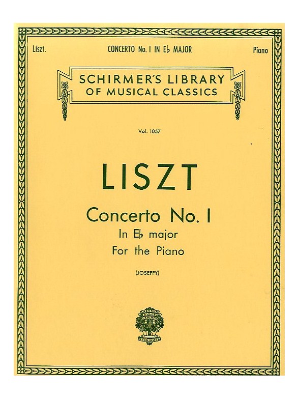Franz Liszt: Piano Concerto No.1 In E Flat (Two-Piano Score)