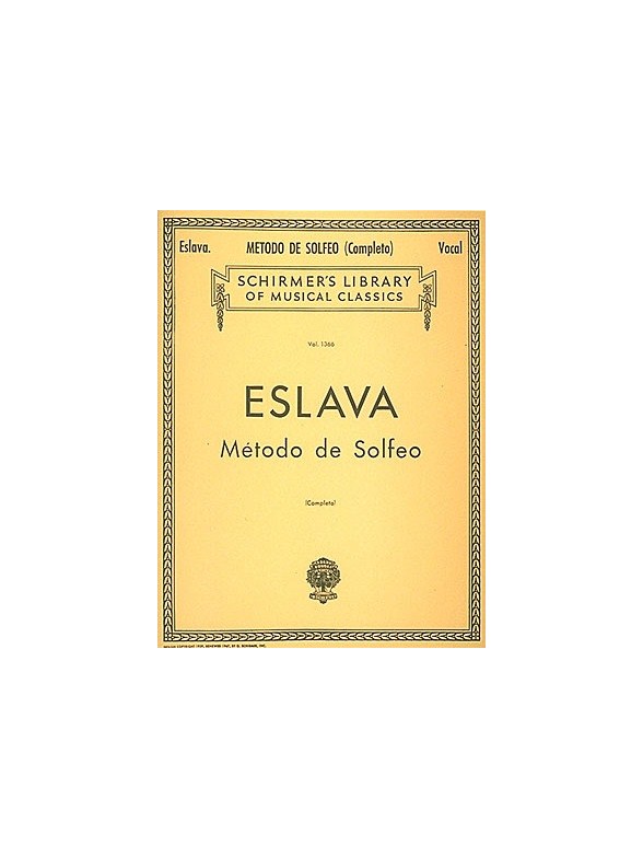 D. Hilarion Eslava: Metodo De Solfeo (Complete)