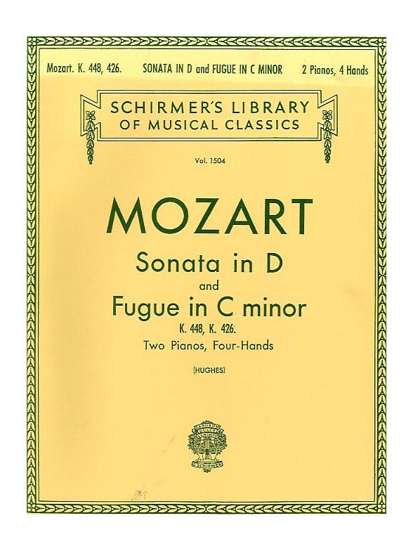 W.A. Mozart: Sonata In D (K.448)/Fugue In C Minor (K.426)- 2 Pianos