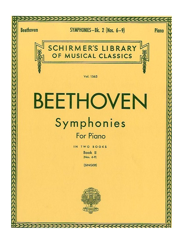 Beethoven: Symphonies - Book 2 (Piano Solo)