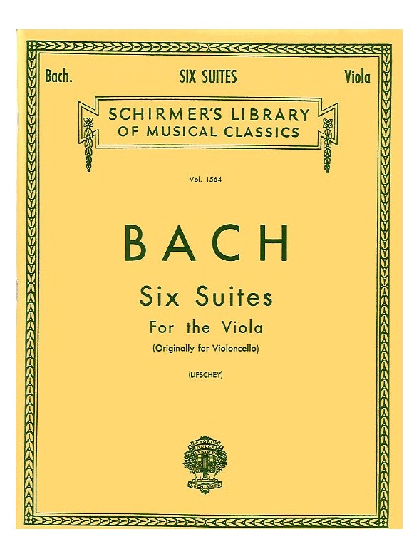 Johann Sebastian Bach: Six Suites For Viola Solo
