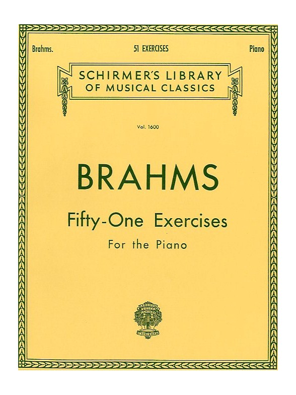 Johannes Brahms: Fifty-one Exercises For The Piano