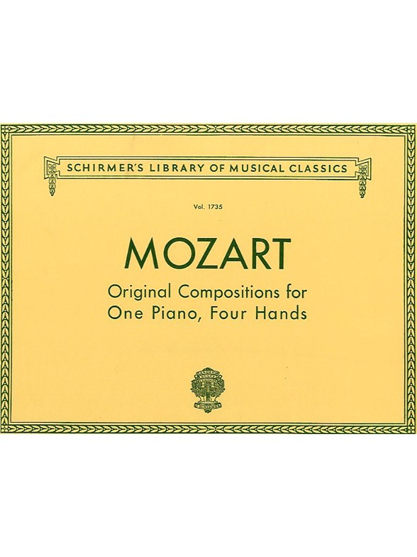 Wolfgang Amadeus Mozart: Original Compositions For One Piano, Four Hands
