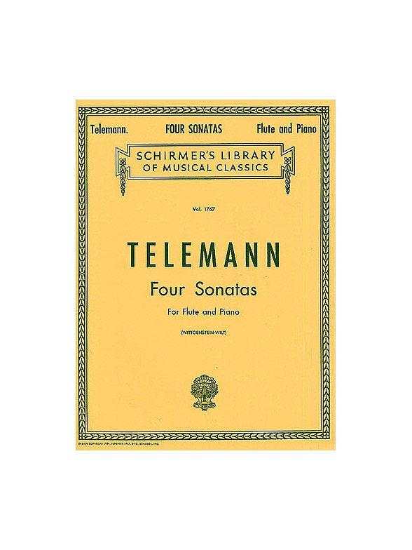 G.P. Telemann: Four Sonatas For Flute And Piano