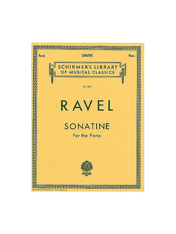 Maurice Ravel: Sonatine For Piano