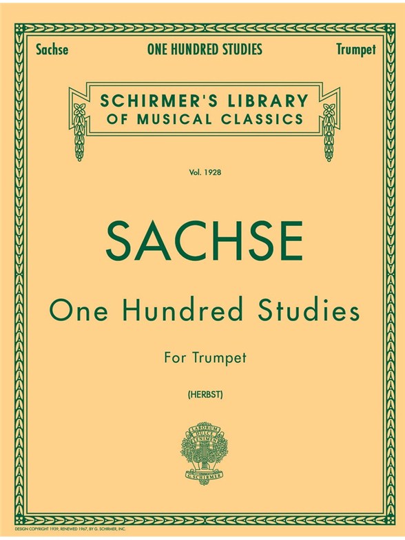 Ernst Sachse: 100 Studies For Trumpet Solo